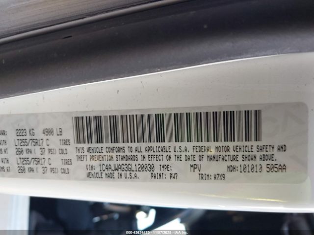 2016 JEEP WRANGLER 1C4AJWAG3GL120030 Photo 8