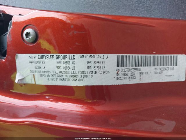 2015 FIAT 500 3C3CFFBR2FT555588 Photo 8