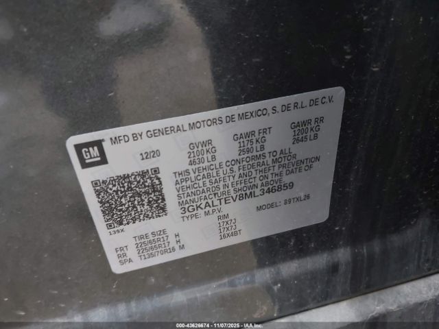 2021 GMC TERRAIN 3GKALTEV8ML346859 Photo 8