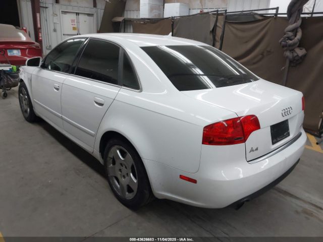 2007 AUDI A4 WAUAF78EX7A099679 Photo 2