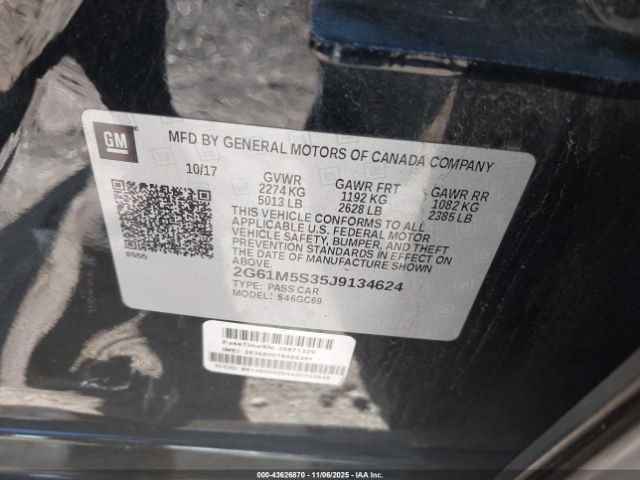 2018 CADILLAC XTS 2G61M5S35J9134624 Photo 8