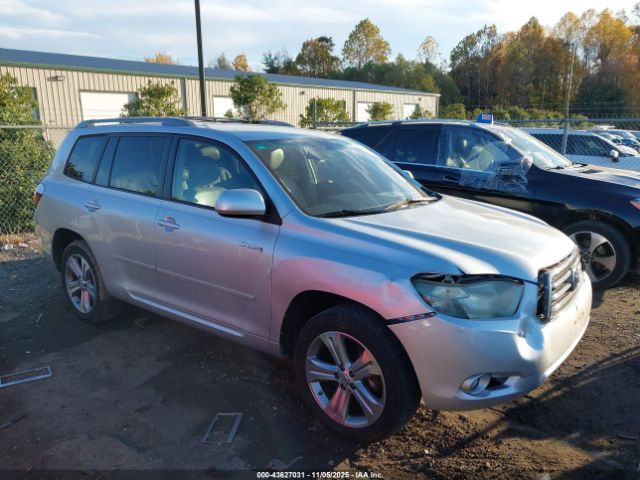 2008 TOYOTA HIGHLANDER JTEDS43A782010544