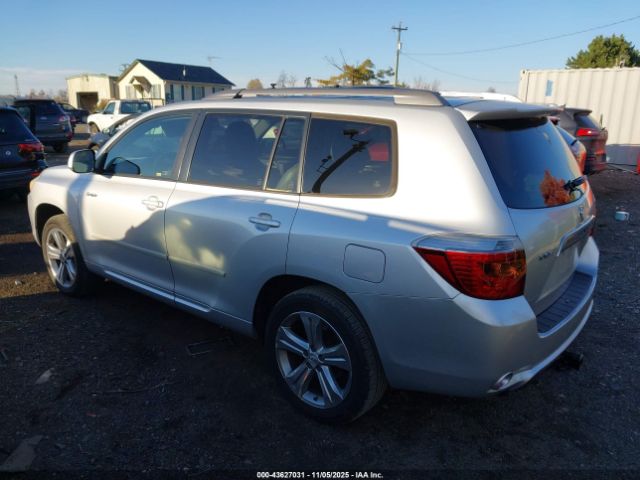2008 TOYOTA HIGHLANDER JTEDS43A782010544 Photo 2