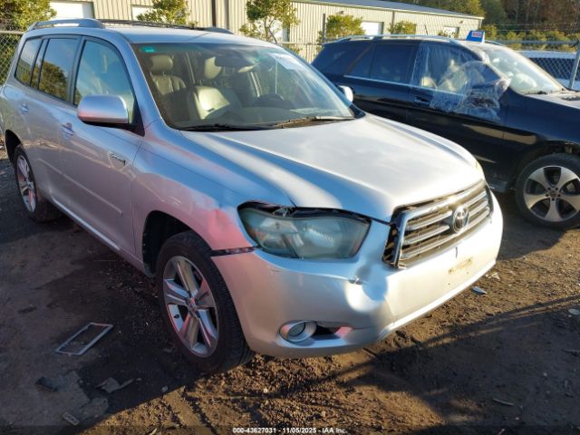 2008 TOYOTA HIGHLANDER JTEDS43A782010544 Photo 5