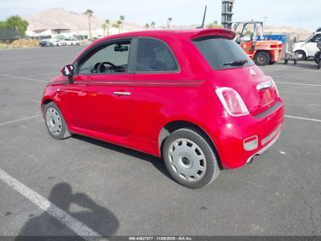 2012 FIAT 500 3C3CFFBR7CT352613 Photo 2