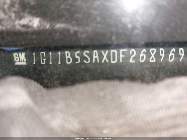 Aukcja sprzedaży 2013 Chevrolet Malibu 1ls, vin: 1G11B5SAXDF268969, numer aukcji: 43627101