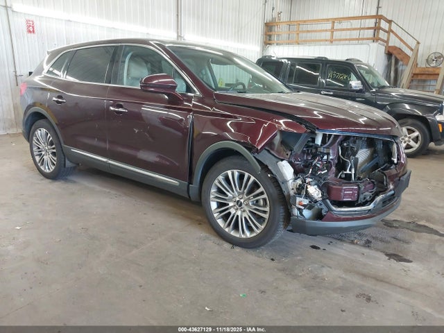 Aukcja sprzedaży 2018 Lincoln Mkx Reserve, vin: 2LMPJ8LR7JBL49242, numer aukcji: 43627129