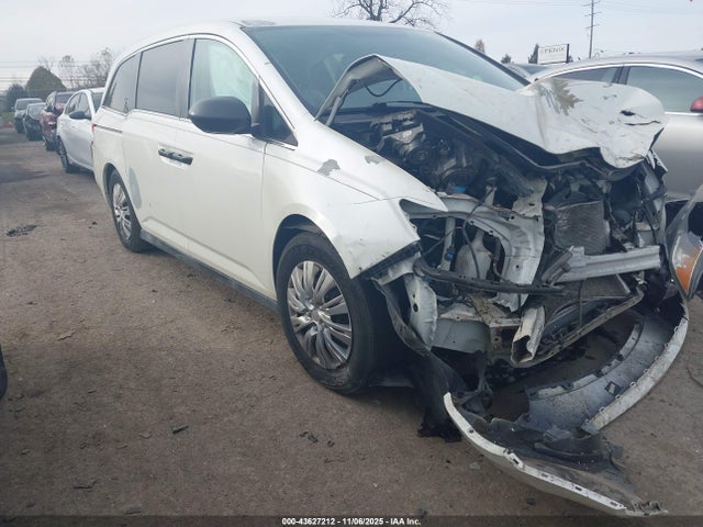 Auction sale of the 2014 Honda Odyssey Lx, vin: 5FNRL5H23EB066942, lot number: 43627212