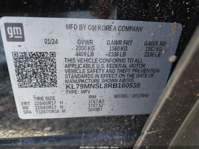 2024 CHEVROLET TRAILBLAZER KL79MNSL8RB160559 Photo 8