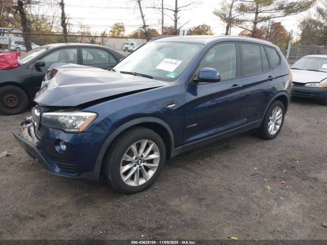2015 BMW X3 5UXWX9C52F0D54615 Photo 1