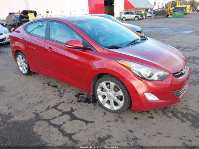 2012 HYUNDAI ELANTRA KMHDH4AEXCU185050