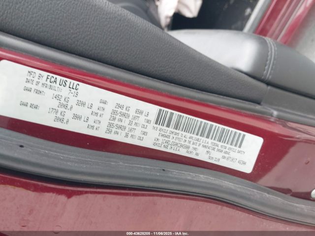 2019 DODGE DURANGO 1C4RDJDG0KC845800 Photo 8