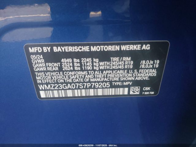 2025 MINI COUNTRYMAN WMZ23GA07S7P79205 Photo 8