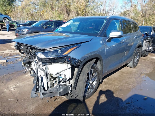Aukcja sprzedaży 2022 Toyota Highlander Hybrid Xle, vin: 5TDHBRCH4NS091734, numer aukcji: 43628385