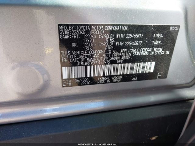 2023 TOYOTA RAV4 HYBRID JTMLWRFV0PD173975 Photo 8