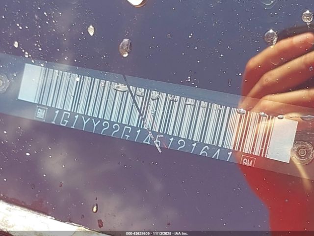 2004 CHEVROLET CORVETTE 1G1YY22G145121641 Photo 8