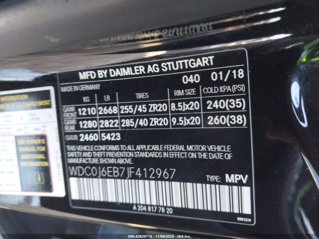 2018 MERCEDES-BENZ AMG GLC 43 COUPE WDC0J6EB7JF412967 Photo 8