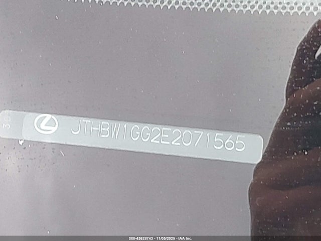 Lexus ES 300H 2014 JTHBW1GG2E2071565 Image 9