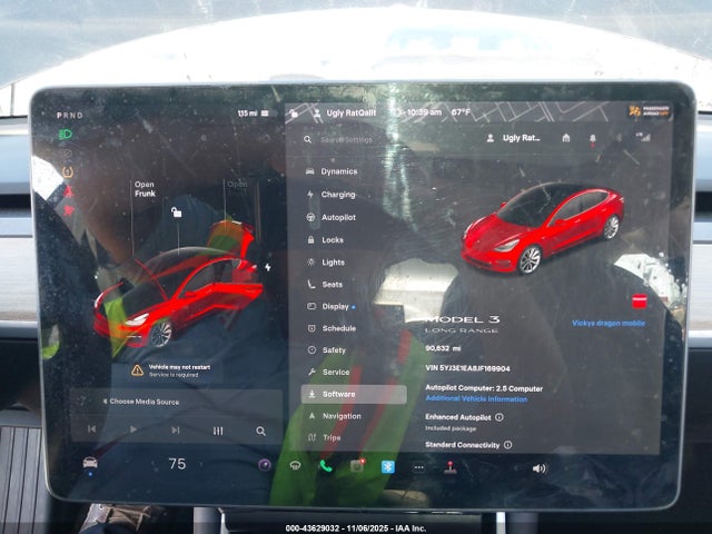 2018 TESLA MODEL 3 5YJ3E1EA8JF169904 Photo 6