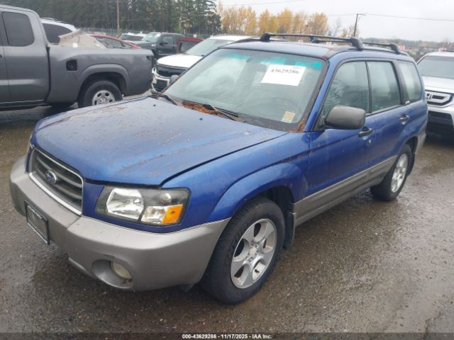 2004 SUBARU FORESTER JF1SG65604H708444 Photo 1