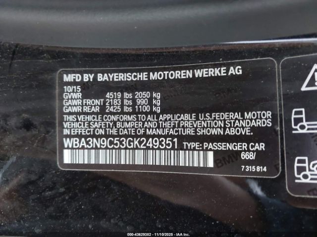 2016 BMW 428I WBA3N9C53GK249351 Photo 8