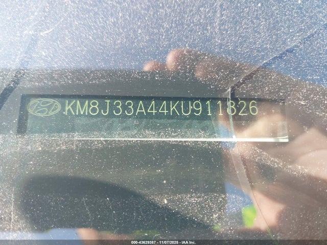 Aukcja sprzedaży 2019 Hyundai Tucson Value, vin: KM8J33A44KU911826, numer aukcji: 43629387