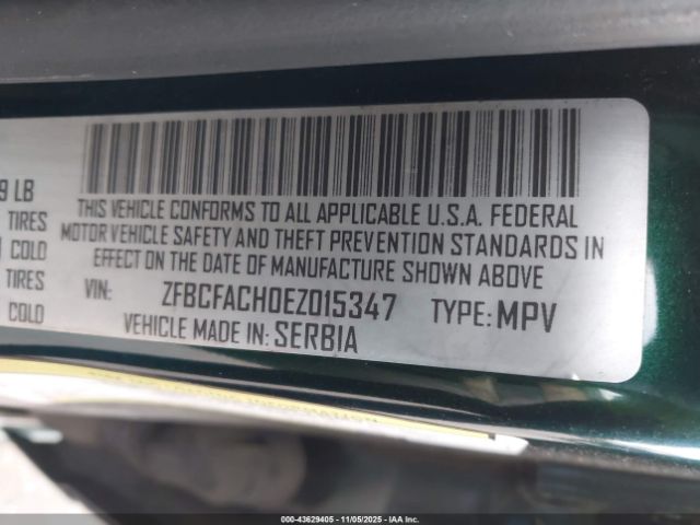 2014 FIAT 500L ZFBCFACH0EZ015347 Photo 8