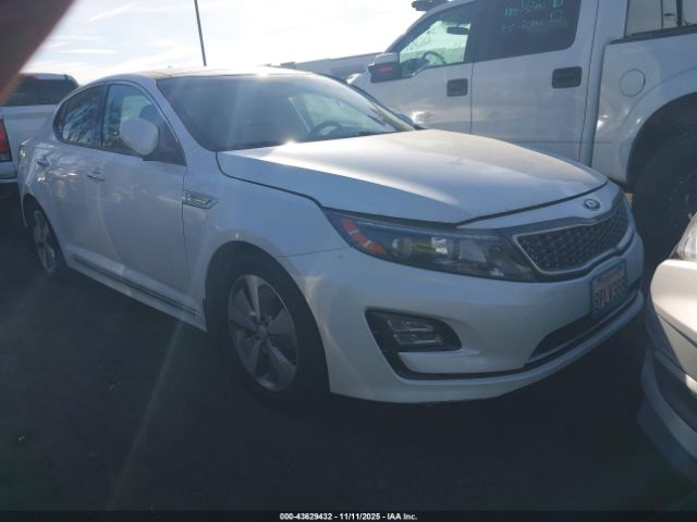 2016 KIA OPTIMA HYBRID KNAGN4AD9G5092518