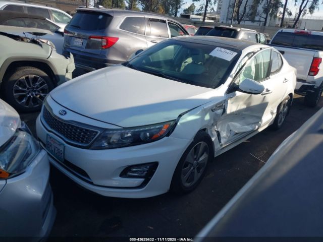2016 KIA OPTIMA HYBRID KNAGN4AD9G5092518 Photo 1
