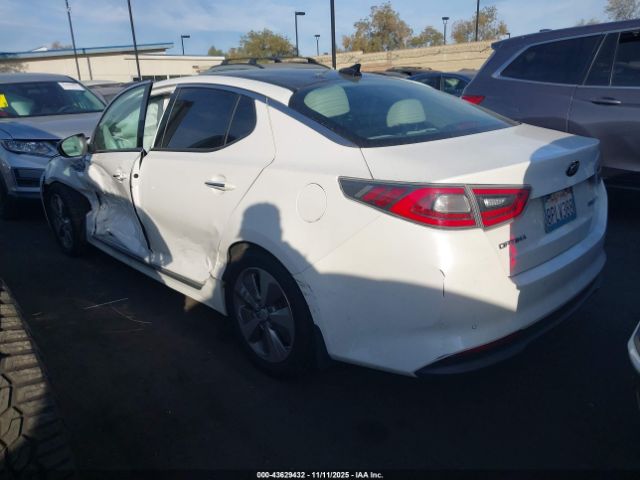 2016 KIA OPTIMA HYBRID KNAGN4AD9G5092518 Photo 2