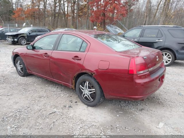 2007 MITSUBISHI GALANT 4A3AB36F87E083974 Photo 2