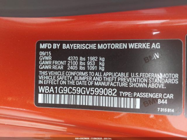 2016 BMW 228I WBA1G9C59GV599082 Photo 8