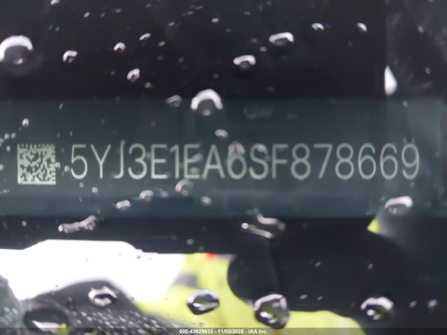 2025 TESLA MODEL 3 5YJ3E1EA6SF878669 Photo 8