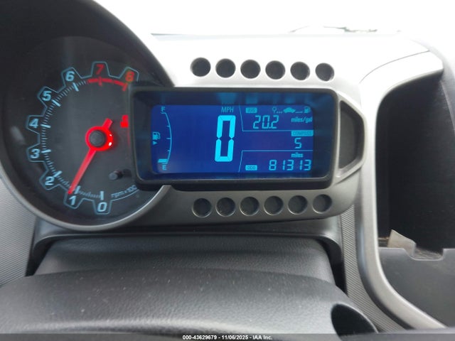 1G1JD5SH3E4111188 Chevrolet Sonic Lt Manual