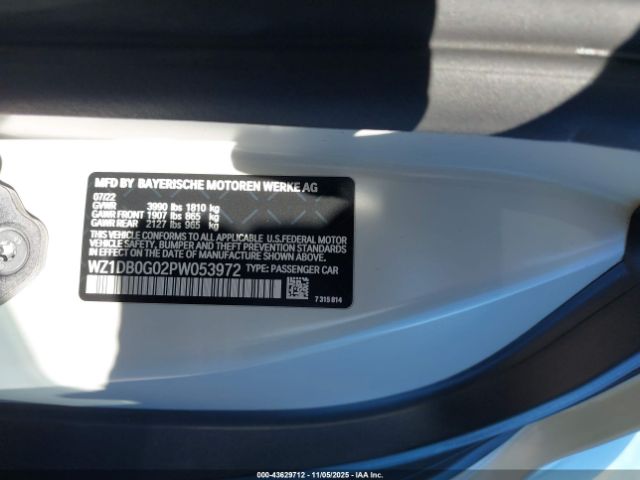 2023 TOYOTA GR SUPRA WZ1DB0G02PW053972 Photo 8