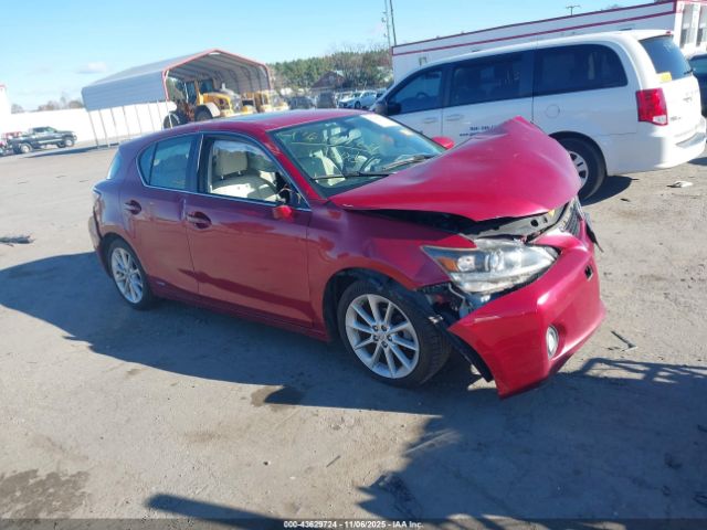 2013 LEXUS CT 200H JTHKD5BHXD2168332
