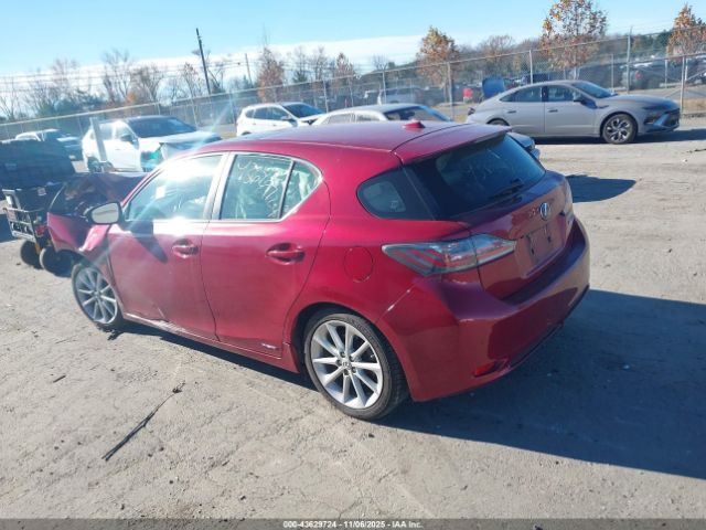 2013 LEXUS CT 200H JTHKD5BHXD2168332 Photo 2