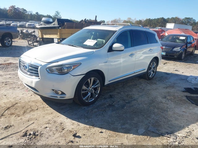 43629727 :رقم المزاد ، 5N1CL0MM8EC528694 vin ، 2014 Infiniti Qx60 Hybrid مزاد بيع