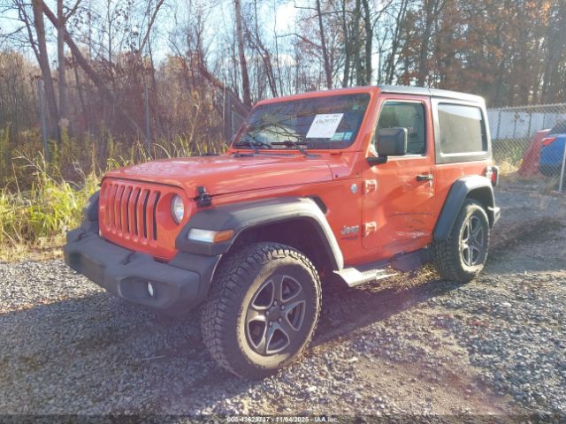 2019 JEEP WRANGLER 1C4GJXAG8KW518129 Photo 1