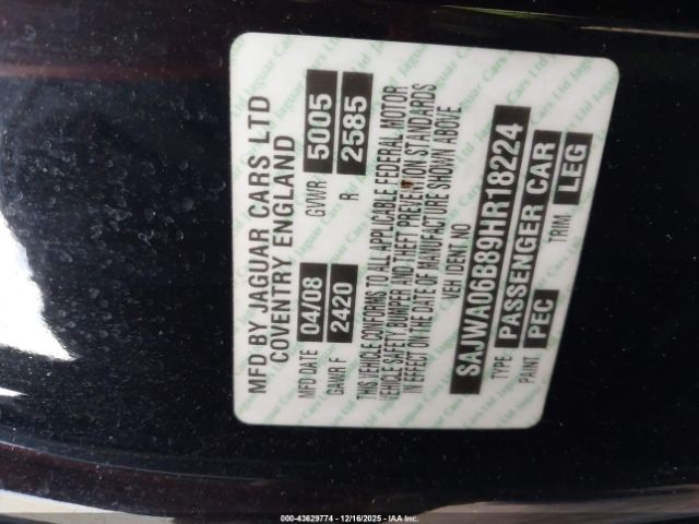 2009 JAGUAR XF SAJWA06B89HR18224 Photo 8