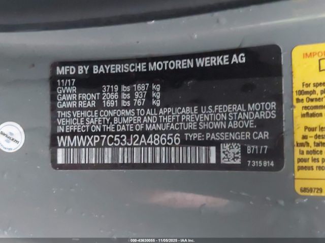 2018 MINI HARDTOP WMWXP7C53J2A48656 Photo 8