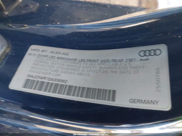 2014 AUDI A5 WAUCFAFR1EA006962 Photo 8