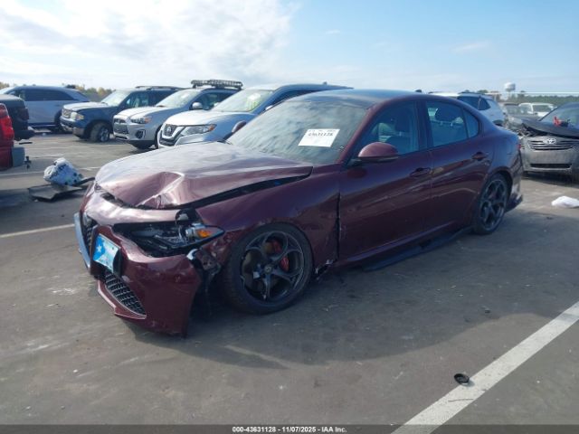 2019 ALFA ROMEO GIULIA ZARFANBN0K7608761 Photo 1