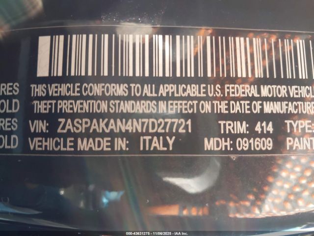 2022 ALFA ROMEO STELVIO ZASPAKAN4N7D27721 Photo 8