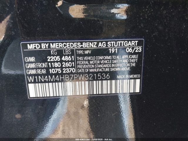 2023 MERCEDES-BENZ GLB 250 W1N4M4HB7PW321536 Photo 8