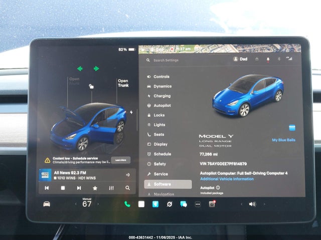 2023 TESLA MODEL Y 7SAYGDEE7PF814879 Photo 6