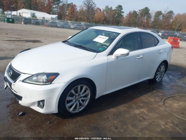 2012 LEXUS IS 250 JTHCF5C26C5052969 Photo 1