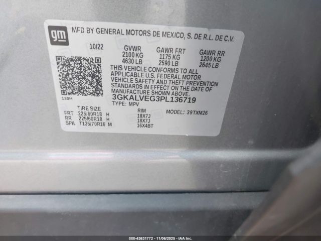 2023 GMC TERRAIN 3GKALVEG3PL136719 Photo 8