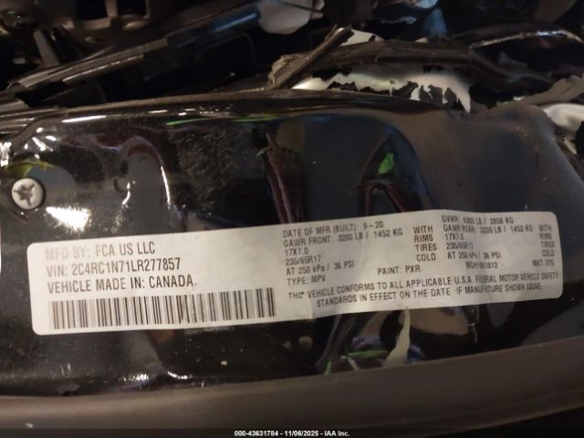 2020 CHRYSLER PACIFICA HYBRID 2C4RC1N71LR277857 Photo 8