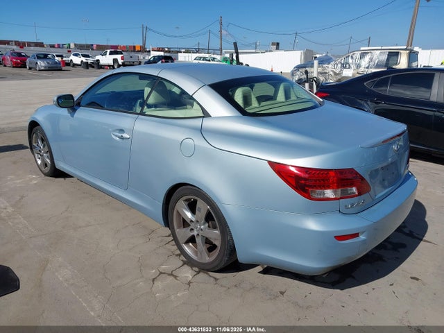 Aukcja sprzedaży 2010 Lexus Is 350c, vin: JTHFE2C26A2503198, numer aukcji: 43631833